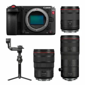 Pack Vidéo Canon EOS C50 + objectifs + stabilisateur – Image 1